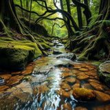 Rooted Forest Stream