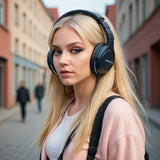 Street walk with music.