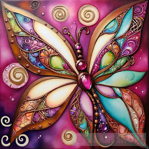 Dance Of The Butterfly Nature Ai Art