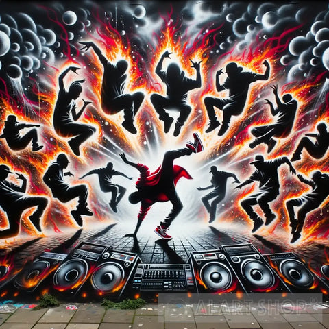 Dance Revolution Street Ai Art