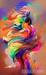 Dancing Colors Ai Painting