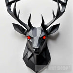 Dark Deer Animal Ai Art