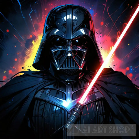 Darth Vader 2 Ai Painting