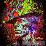 David Bowie Portrait Ai Art