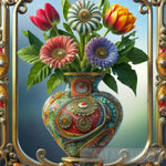 Decorative Vase Ai Artwork