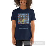 Deep Soul Ai Art Short-Sleeve Unisex T-Shirt Navy / S