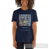 Deep Soul Ai Art Short-Sleeve Unisex T-Shirt Navy / S