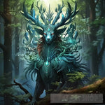 Deer Fantastical Creature Animal Ai Art