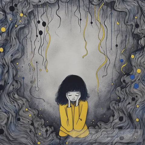 Depression And Anxiety Ai Artwork