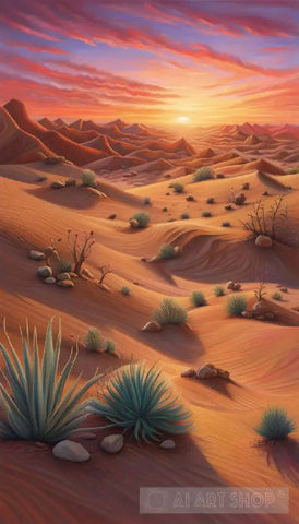 Desert Ai Artwork