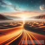 Desert Landscape 1 Landscape Ai Art