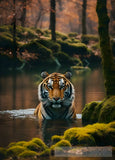 Different Colors Of The Tiger Animal Ai Art