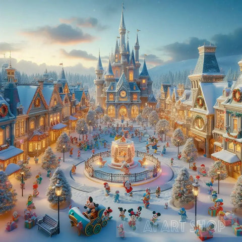 Disney World Ai Artwork