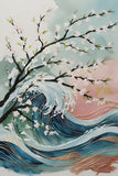 Cherry Blossom Wave