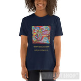 Dont Lose Yourself Ai Art Short-Sleeve Unisex T-Shirt Navy / S