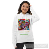 Dont Lose Yourself Ai Art Unisex Pullover Hoodie White / S