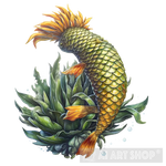 Dragon And Pineapple Animal Ai Art