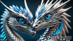 Dragon Love Couple Macro Close-Up Animal Ai Art