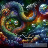 Dream Serpent. Ai Artwork