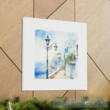 Dreaming Of Greece: A Watercolor Journey Street Ai Art