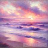 Dreamy Seascape. Ai Painting