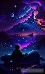 Dreamy Sky Surrealism Ai Art