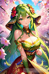 Dryad In Sakuras Ai Artwork