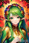 Dryad Of Autumn Ai Artwork