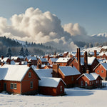 Default_Winter_Village_A_quaint_village_with_snowcovered_rooft_0