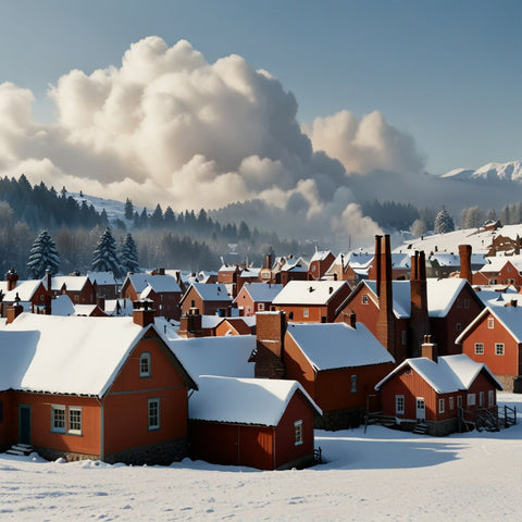 Default_Winter_Village_A_quaint_village_with_snowcovered_rooft_0