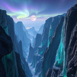 Neon Aurora Canyon