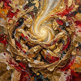Abstract art on orgasm