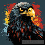 Eagle Head Animal Ai Art