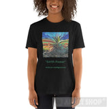 Earth Power Ai Art Short-Sleeve Unisex T-Shirt Black / S