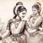 Echoes Of Kathak: Elegance In Motion Ai Painting