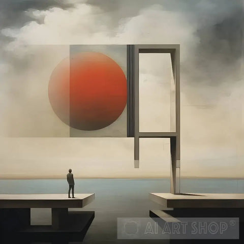 Eclipse Of Permanence Surrealism Ai Art