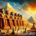 Egyptian Civilization Ai Painting