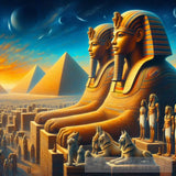 Egyptian Civilization Ai Painting