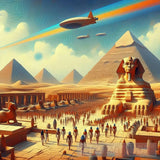 Egyptian Civilization Ai Painting