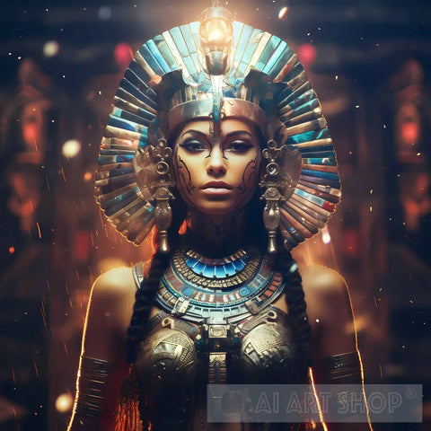 Egyptian Goddess Ai Artwork