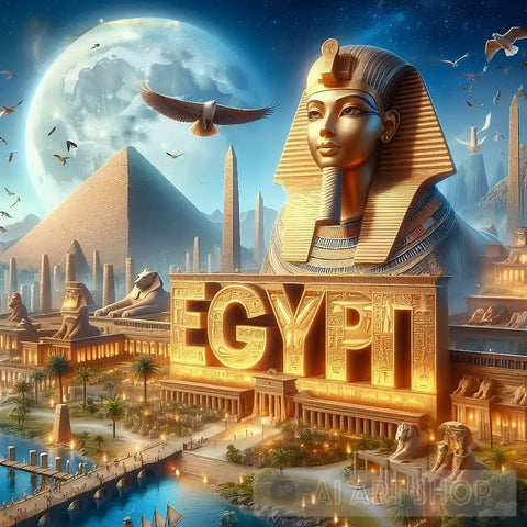 Egyptian Kings Ai Artwork