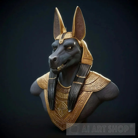 Egyptian Pharaoh Ai Painting