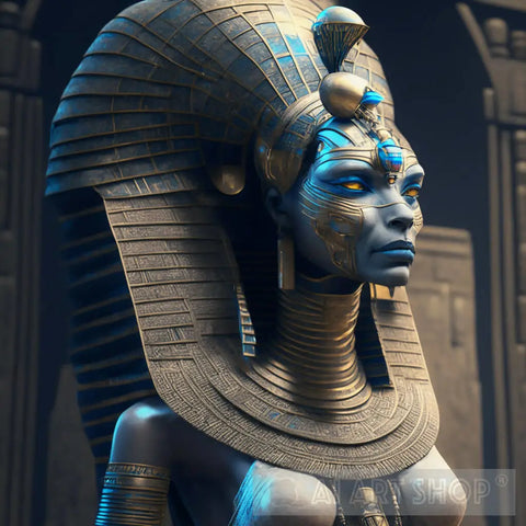Egyptian Priestess Ai Artwork