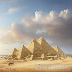 Egyptian Pyramids Ai Artwork