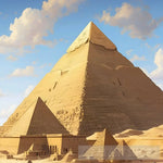 Egyptian Pyramids Ai Artwork