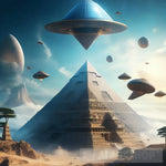 Egyptian Pyramids Contemporary Ai Art