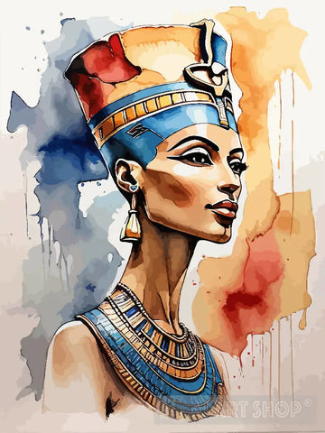 Egyptian Queen Contemporary Ai Art