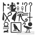 Egyptian Symbols Ai Artwork