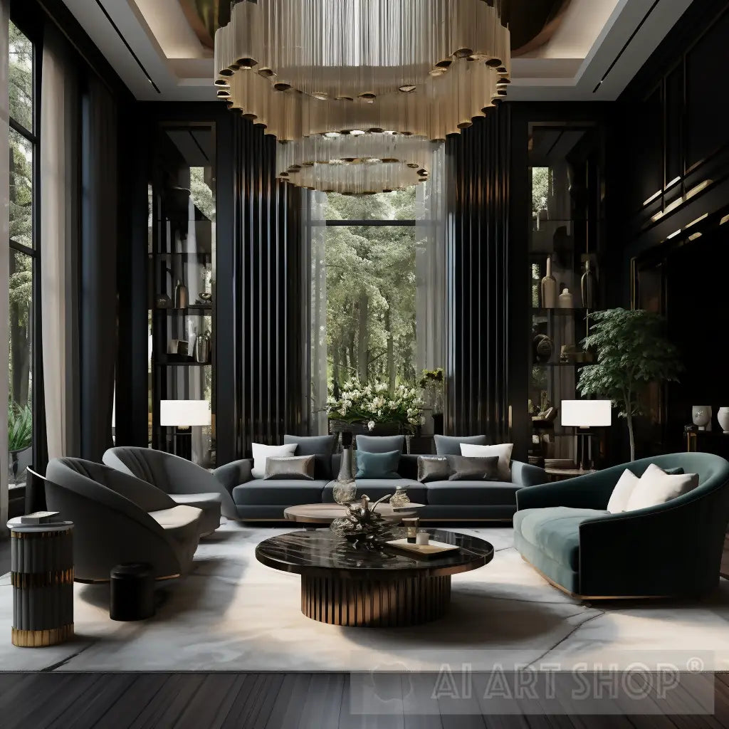 Elegant And Luxurious Livingroom Photo