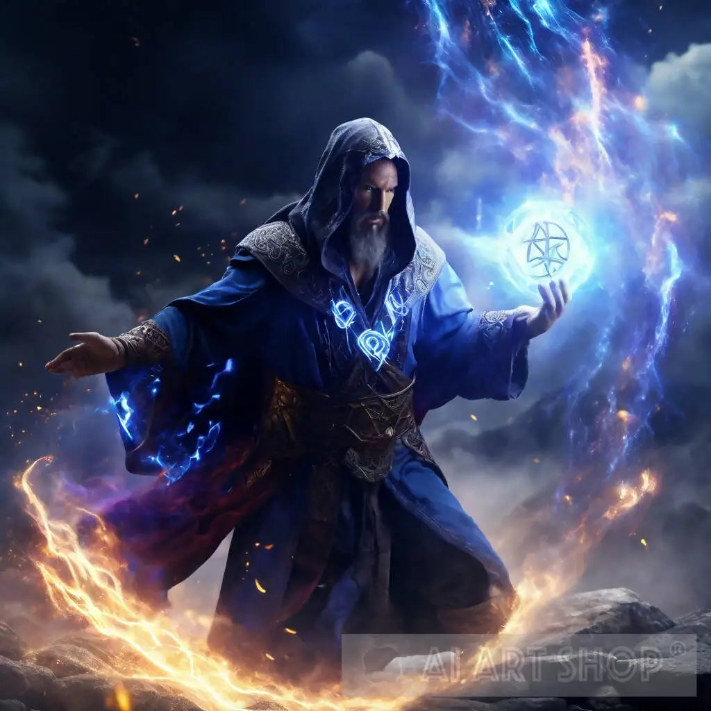 Rune Mastery Sorcery - Elemental AI Magic Unleashed